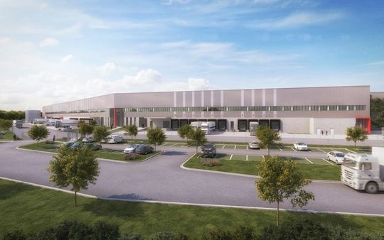 (Visualisierung des Neubauprojekts in Bremen. (Bild: CTP Deutschland))