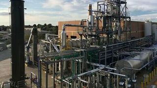 Alterra’s industrial-scale waste plastics liquefaction unit in Ohio, USA. (Alterra)