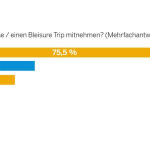 Gerne würden Geschäftsreisende ihre Partner auf den Business Trip mitnehmen, jeder Zehnte sogar den Hund, belegt die SAP Concur-Studie.