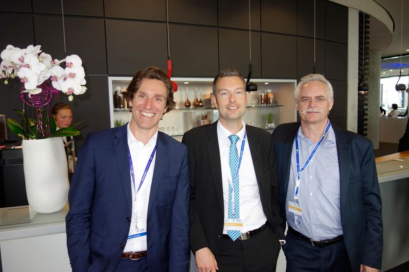 Das Microsoft Team (v. l.) Stefan Holländer, Steffen Michael und Markus Muxfeldt, wollen selber lieber nicht mitfahren. (Bild: IT-BUSINESS)