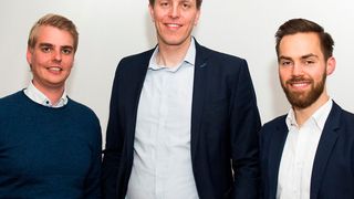 Das Synaos-Gründerteam (v.l.): Tobias Gagern (CTO), Dr. Wolfgang Hackenberg (CEO) sowie Dr. Lennart Bochmann. (Synaos)