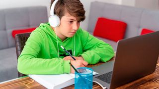Hessens Schulen müssten eigentlich aus Datenschutzgründen ein anderes Videokonferenzsystem nutzen – doch ein Nachprüfungsantrag verhindert das (© Sondem – stock.adobe.com)