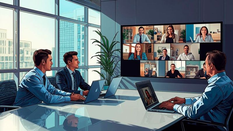 Sophos Workspace Protection soll eine einfache Alternative zu herkömmlichen SASE-Ansätzen sein und hybrides Arbeiten absichern.(Bild:  Canva / KI-generiert)