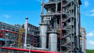 Global Amines’ new fatty amines production plant in Surabaya, Indonesia. (Source: Global Amines)