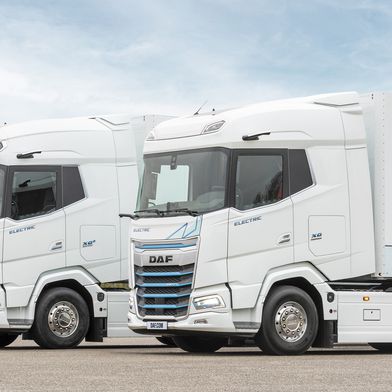 Elektrisch angetriebene Lkw von DAF sollen bald nach Level 4 autonom fahren können. (Bild: DAF Trucks)