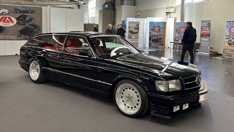 Kombi-Umbau eines Mercedes-Benz SEC (C126) im Stil eines Shooting Brake. Als konkretes Vorbild dürfte der Lynx Eventer gedient haben. (Bild: Diehl – VCG)