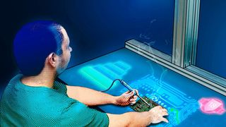 Das im KoBeLU-Projekt kontextbewusste System soll Personen wie ein persönlicher Coach beim Lernen begleiten und motivieren. So ermöglicht es Lernenden die eigenständige Lösung auch komplexer praktischer Aufgaben. (Bild: Matrix Vision)