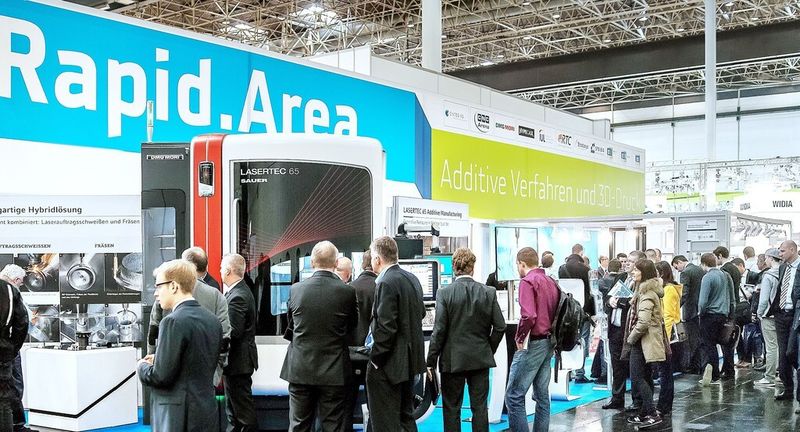 Auch bezüglich der von der Messe Erfurt organisierten Rapid.Area hat die Messe Stuttgart für die Moulding Expo eine Kooperation vereinbart. Die Sonderschau wird in Stuttgart das Thema Generative Fertigungsverfahren umfassend abbilden. (Bild: Messe Stuttgart)