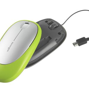 Für den Fall eines »Stromausfalls« ersetzt ein USB-Kabel unter der Schale die Funkverbindung.