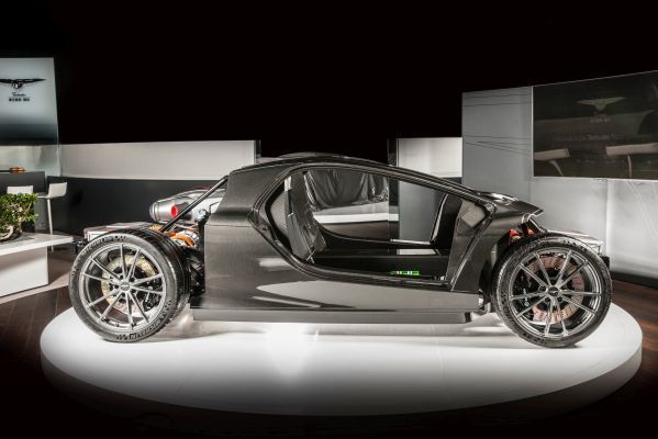 Blick unters Blech: Elektroauto Techrules AT96 TREV supercar concept. (Techrules)