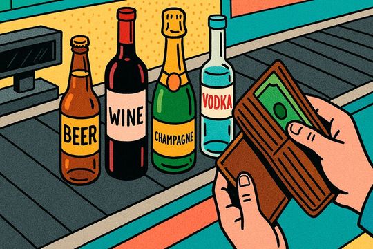 Während viele im Dry January auf Alkohol verzichten, zeigen neue Zahlen: Deutschland gehört zu den günstigsten Ländern für alkoholische Getränke in der EU.(Bild:  GPT Image Editor / KI-generiert)