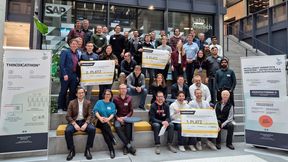 Die Teilnehmer des Thin[gk]athon „Manufacturing-X Dataspace Adoption“ in München (Bild: Smart Systems Hub)