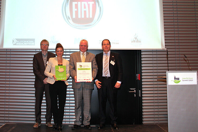 Der Sonderpreis „Green“, wurde an das Fiat-Werk Tychy in Polen verliehen. (Foto: Vogel Business Media)