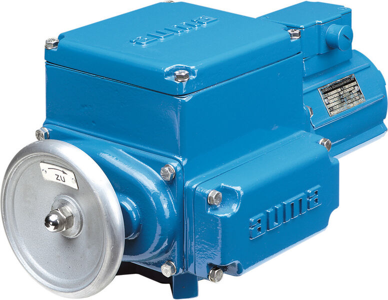 1965: SA 8 – SA 18 heißt die erste marktfähige Serie von Stellantrieben der Marke Auma. Trotz anfangs kleiner Stückzahlen wird mit ihnen die Basis für die weitere Entwicklung gelegt.  (Auma)