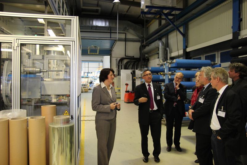 Betriebsbesichtigung Kroenert GmbH & Co. KG und ZAE Antriebssysteme (Bild: Königsreuther)