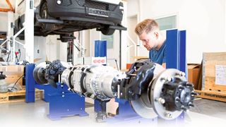 Den E-Antrieb haben die Dipl.-Ingenieure Rainer & Oliver Puls GmbH entwickelt.  (WWW.ALEX-HAUK.DE)