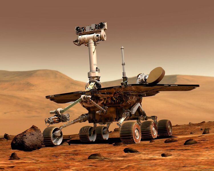 Mars-Roboter. (gemeinfrei: pixabay)