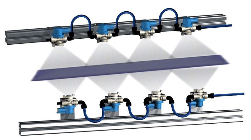 Spray.Xact Basic mit vier Düsen von Technotrans. (Bild: Technotrans)