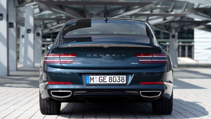 Der G80 schafft bis zu 250 km/h. (Genesis)