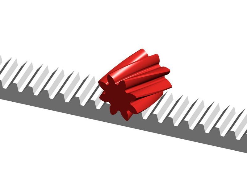 Die Berechnungsmöglichkeit von Schraubrad mit Zahnstange ist ab dem neuen Release 2019 ebenfalls in Kisssoft verfügbar. (Kisssoft)