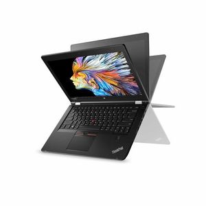 Beim Thinkpad P40 Yoga ist das Display um 360 Grad umklappbar.