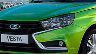 Der Lada Vesta soll noch im Jahr 2016 in Deutschland verkauft werden. In Russland hat der Autobauer nun eine Elektroversion vorgestellt. (Lada)
