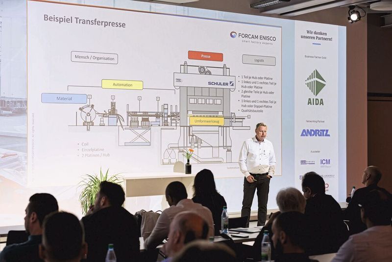 Impressionen der Fachtagung „Mehr Effizienz im Presswerk“ 2025 in Würzburg. (Bild: Stefan Bausewein)
