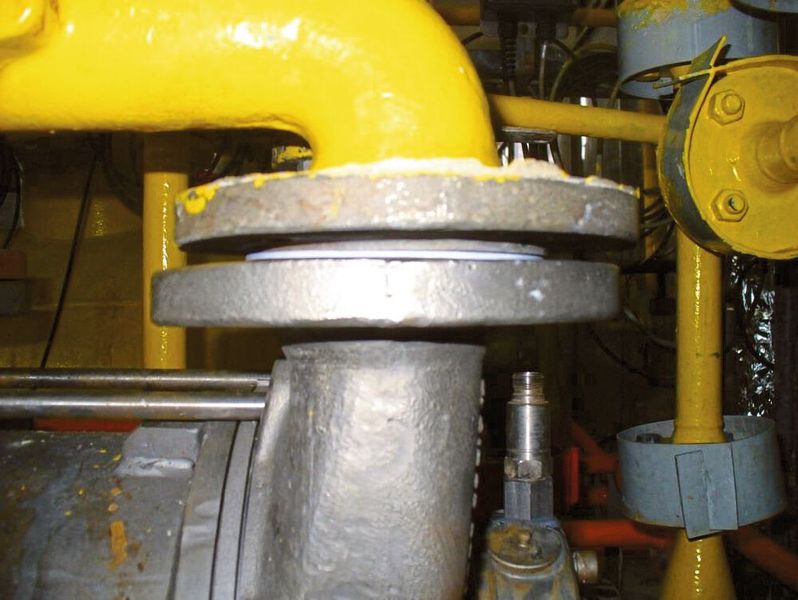 Keine Kräfte und Momente auf die Pumpenstutzen (Bild: Kreiselpumpen im Anlagenbau)