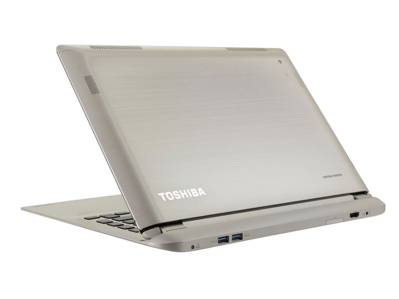 Im Keyboard-Dock sind zwei USB-3.0-Ports und ein HDMI-Ausgang untergebracht. (Bild: Toshiba)