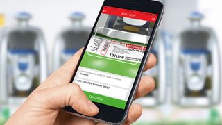 Das Barcode-gestützte Behälterverfolgungssystem Accura Cylinder Management von Linde in Action in einer Gasabfüllanlage im brasilianischen Jundiai nördlich von Sao Paulo. (Bild: Linde)