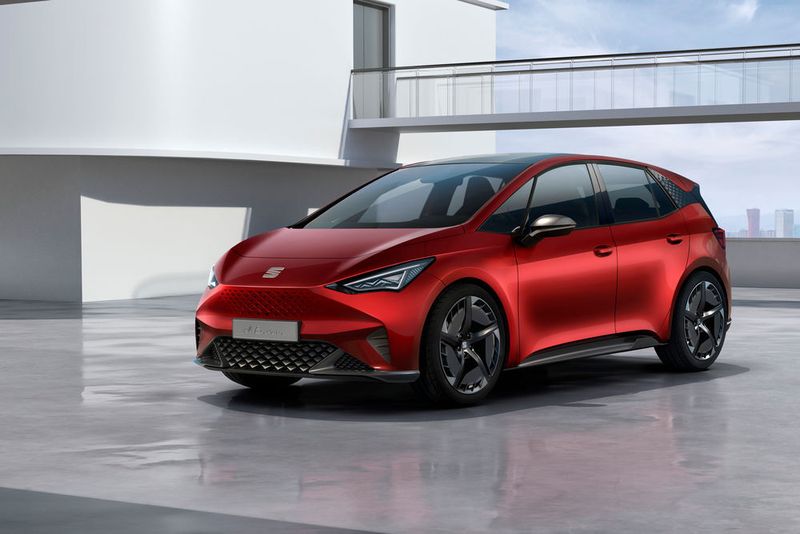 Das Erbe von Entwicklungsvorstand Matthias Rabe: die Elektro-Studie Seat el-born. (Seat)