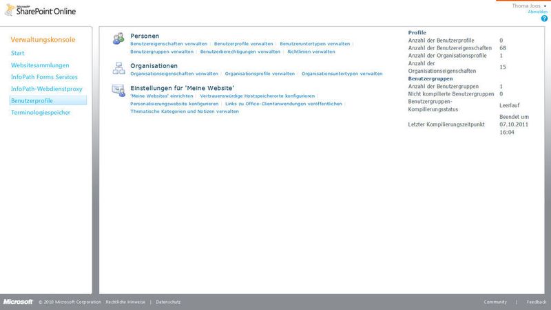 Mit der Personensuche lassen sich in größeren Unternehmen auch die Daten der Anwender in SharePoint anbinden, um Mitarbeiter einer Abteilung oder deren Dokumente zu finden. (Archiv: Vogel Business Media)
