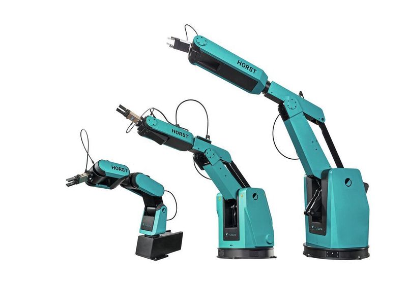 Fruitcores Roboterfamilie: Horst600, Horst900 und Horst1400. (Fruitcore)