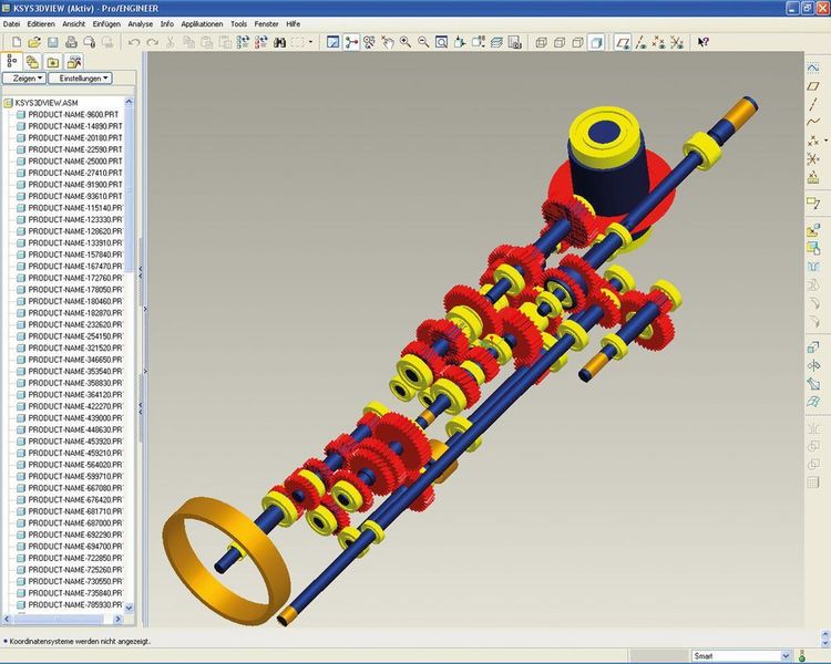 Die Berechnungsdaten werden an die erzeugten 3D-Parts angehängt, was für die Anwender den Vorteil bringt, dass zusätzlich zum 3D-Modell auch direkt die Fertigungsdaten im CAD mit ausgegeben werden können. (Bild: Kisssoft)
