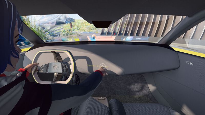 Die ganze Windschutzscheibe soll zum Breitwand-Display werden. (Bild: BMW)