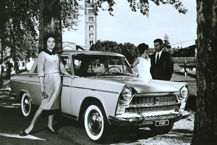 Der größere Fiat 1800 mit Sechszylinder-Motor ließ es an Sportlichkeit fehlen. (Foto: Fiat)