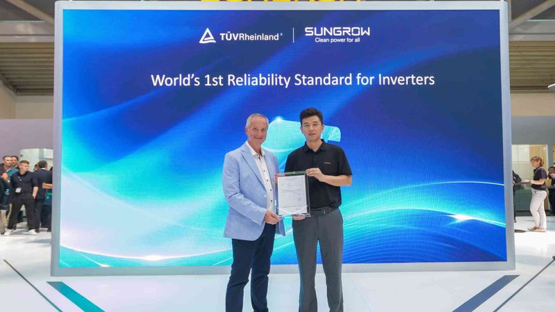 Zwei neue Standards zur Bewertung von PV-Wechselrichtern haben Sungrow und TÜV Rheinland entwickelt.(Sungrow)