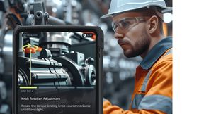 Connected Worker: Mehr Produktivität an der Maschine dank digitaler Unterstützung. (Bild: ©visoot/stock.adobe.com; Augmentir)