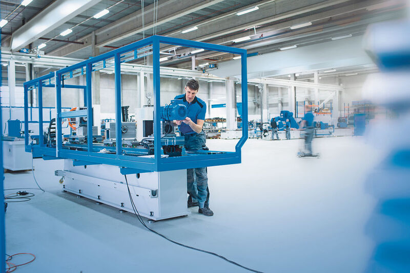 Durch die Kombination verschiedener Standardkomponenten kann Tibo stets eine auf den Kunden zugeschnittene Tiefbohrmaschine realisieren. (Tibo Tiefbohrtechnik)