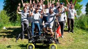 Das FHNW Rover-Team qualifiziert sich für die European Rover Challenge 2026. (Bild: FHNW )