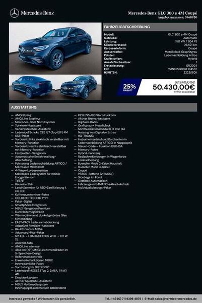 Beispiel für ein gefälschtes Angebot. (Bild: Mercedes-Benz AG)