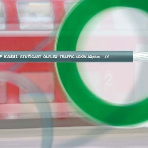 Die Ölflex-Traffic-Leitung eignet sich für den Schienenfahrzeug- und Waggonbau.