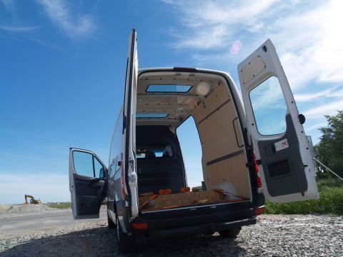 Das Ladevolumen des Crafter liegt zwischen 7,5 und 17 Kubikmetern. (Archiv: Vogel Business Media)