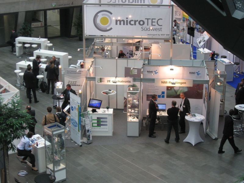 Die meisten Beiträge und Besucher kamen aus dem Südwesten Deutschlands. Auch der Messestand war im Südwesten des 'darmstadtium' positioniert.  (Bild: Hermann Strass)