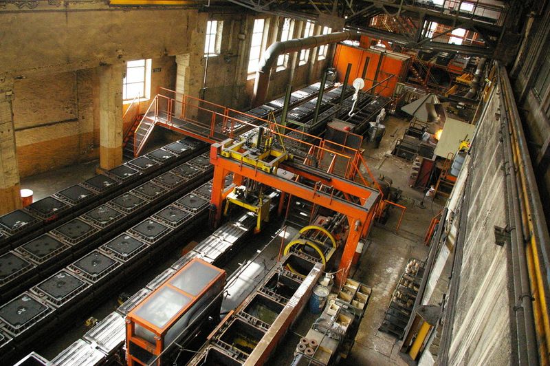 FASA - Fonderie et Ateliers mécaniques d'Ardon SA, Ardon (Valais). (Image: MSM / JR Gonthier)