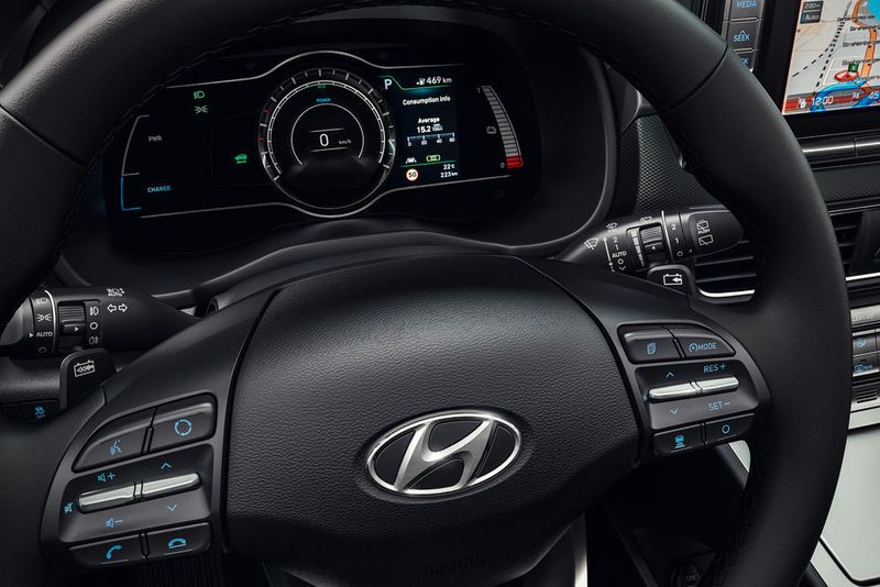 Die Anzeige ist voll digital. (Hyundai)