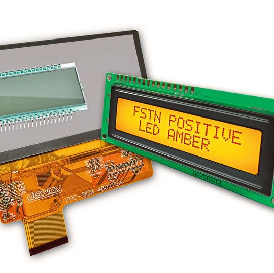 Grafikdisplay: Displays für industrielle Anwendungen gibt es in vielen Ausführungen Grafikdisplay: Displays für industrielle Anwendungen gibt es in vielen Ausführungen