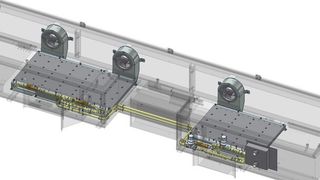EFE hat eine neue Technologie des Kühlens verbunden mit perfektionierter Gießtechnologie entwickelt, mit dem sich die thermischen Leistungen sowie die Kühleffekte entscheidend verbessern lassen und der ungewünschte Wärmeübergang entfällt. (Bild: EFE Eßbach)