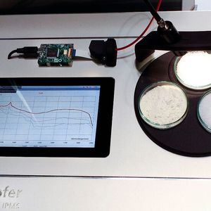 Demonstration system for spectroscopic identification of white powders.(Source:  Fraunhofer IPMS)