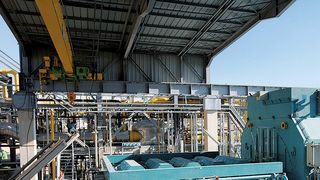 Bild 1: Hyper-Kompressor zur Produktion von LDPE (low density Polyethylen). (Bild: Burckhardt Compression)